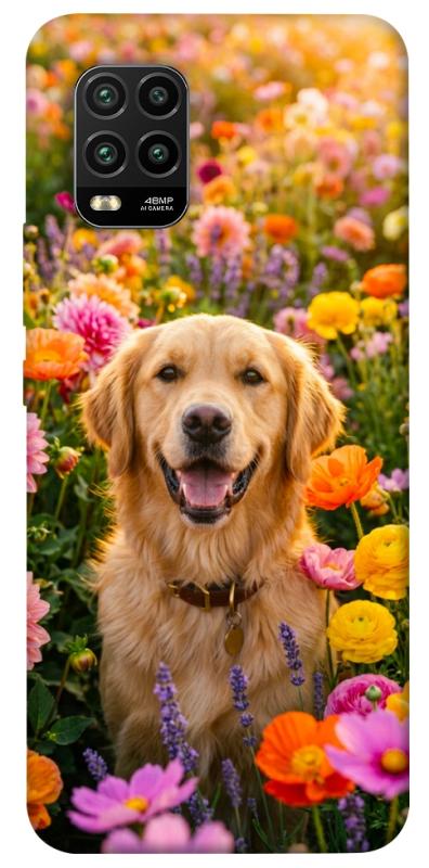 Чохол itsPrint Flowery labrador для Xiaomi Mi 10 Lite, песики, купити оптом з доставкою