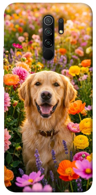 Чохол itsPrint Flowery labrador для Xiaomi Redmi 9, песики, купити оптом з доставкою