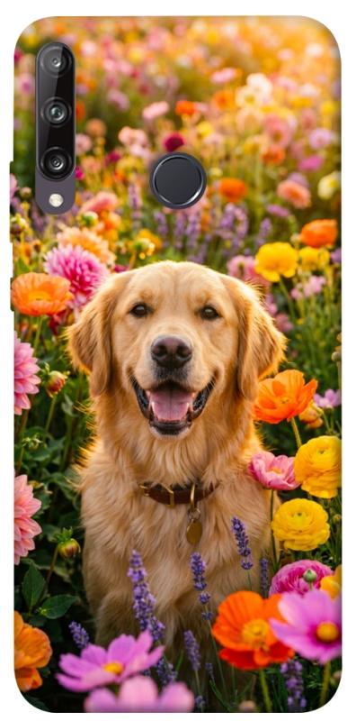 Чохол itsPrint Flowery labrador для Huawei P40 Lite E / Y7p (2020), песики, купити оптом з доставкою