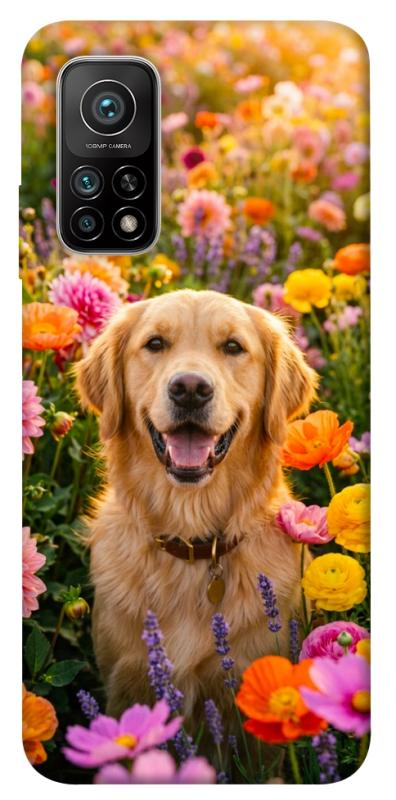 Чехол itsPrint Flowery labrador для Xiaomi Mi 10T, песики, купить оптом с доставкой