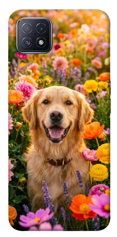 Чохол itsPrint Flowery labrador для Oppo A73, песики, купити оптом з доставкою