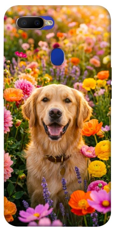 Чохол itsPrint Flowery labrador для Oppo A5s / Oppo A12, песики, купити оптом з доставкою