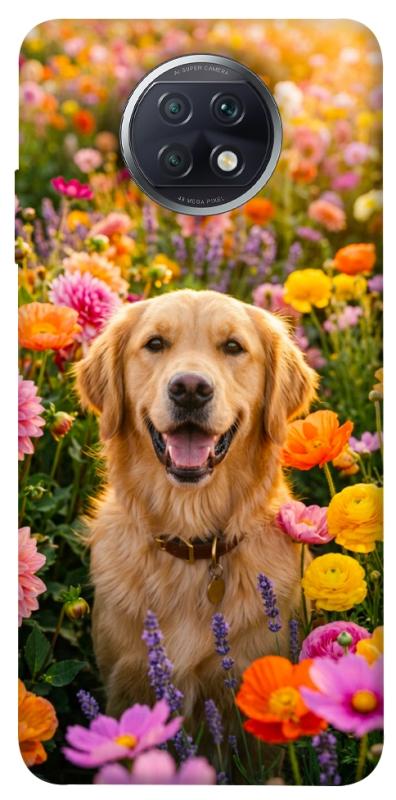 Чехол itsPrint Flowery labrador для Xiaomi Redmi Note 9 5G / Note 9T, песики, купить оптом с доставкой