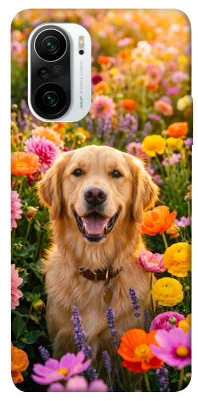 Чехол itsPrint Flowery labrador для Xiaomi Redmi K40 / K40 Pro / K40 Pro+ / Poco F3, песики, купить оптом с доставкой