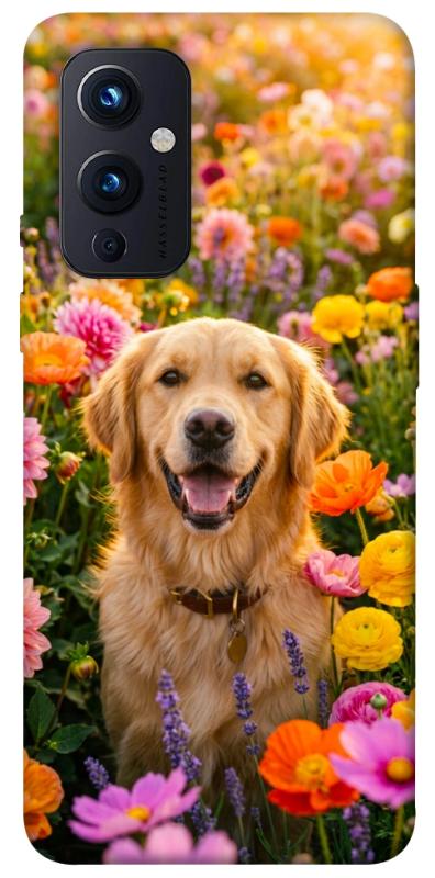 Чехол itsPrint Flowery labrador для OnePlus 9, песики, купить оптом с доставкой