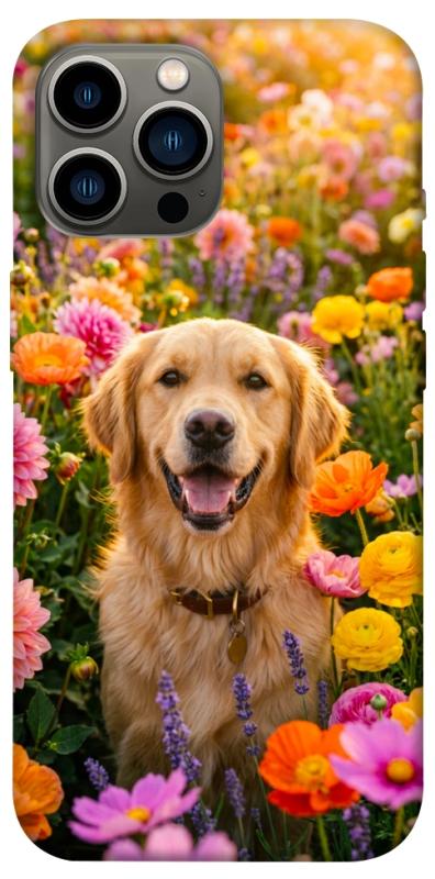 Чехол itsPrint Flowery labrador для Apple iPhone 13 Pro Max (6.7"), песики, купить оптом с доставкой