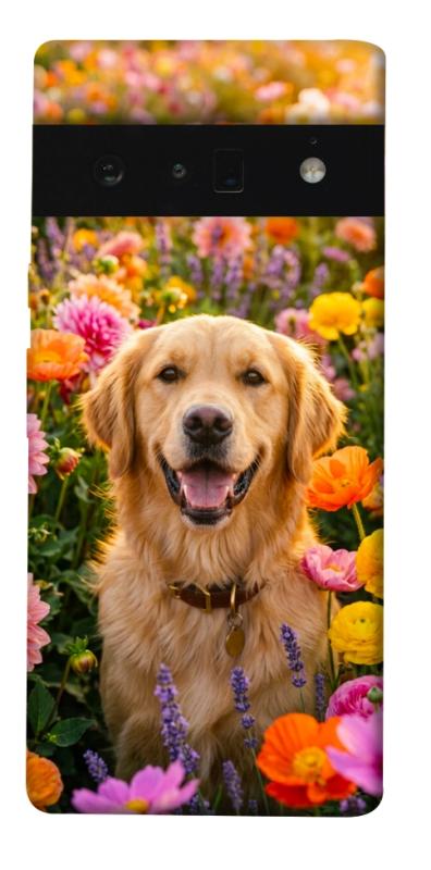 Чехол itsPrint Flowery labrador для Google Pixel 6 Pro, песики, купить оптом с доставкой