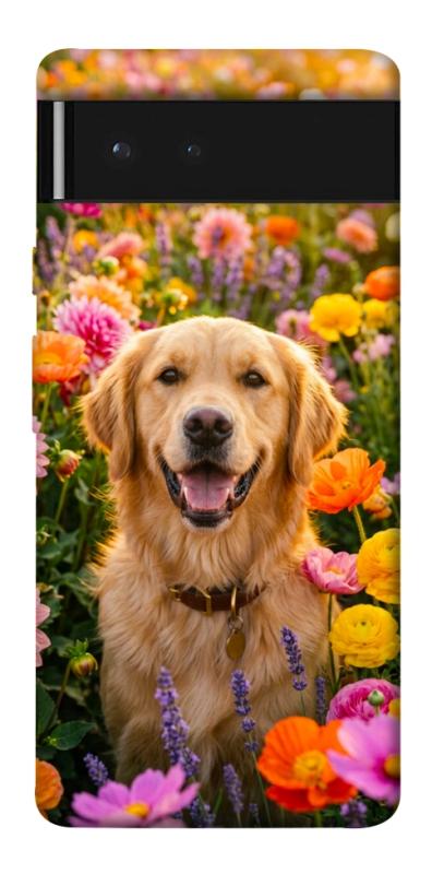 Чехол itsPrint Flowery labrador для Google Pixel 6, песики, купить оптом с доставкой