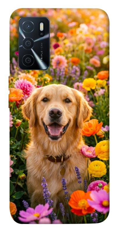 Чехол itsPrint Flowery labrador для Oppo A16s / A16, песики, купить оптом с доставкой