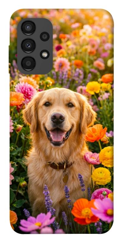 Чехол itsPrint Flowery labrador для Samsung Galaxy A13 4G, песики, купить оптом с доставкой