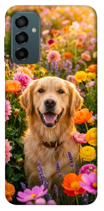 Чехол itsPrint Flowery labrador для Samsung Galaxy M23 5G, песики, купить оптом с доставкой
