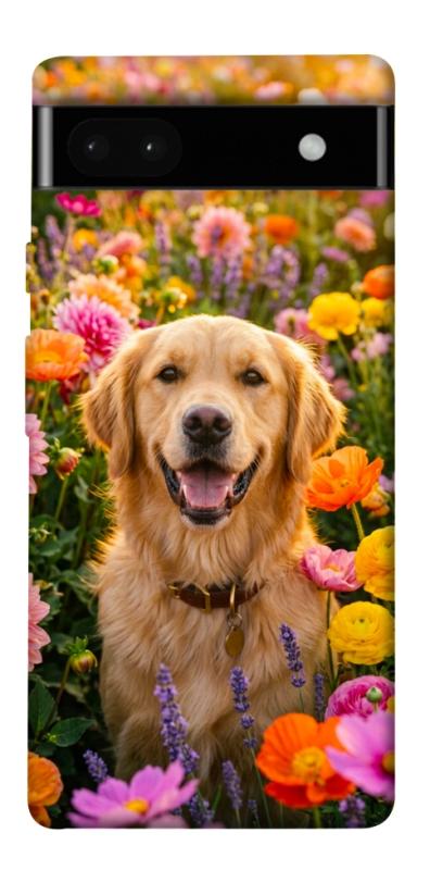 Чехол itsPrint Flowery labrador для Google Pixel 6a, песики, купить оптом с доставкой
