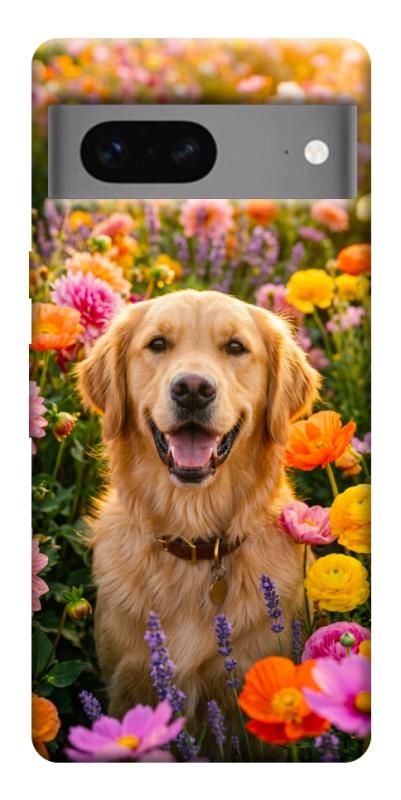 Чехол itsPrint Flowery labrador для Google Pixel 7, песики, купить оптом с доставкой