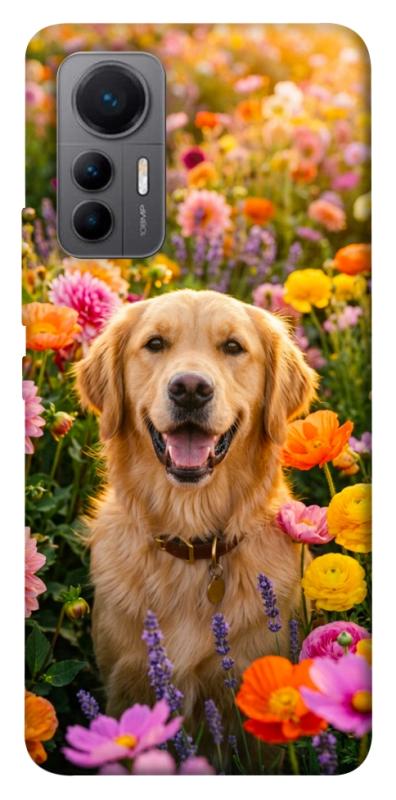 Чохол itsPrint Flowery labrador для Xiaomi 12 Lite, песики, купити оптом з доставкою