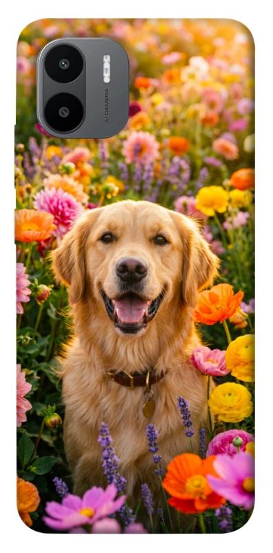 Чохол itsPrint Flowery labrador для Xiaomi Redmi A1 / A2, песики, купити оптом з доставкою
