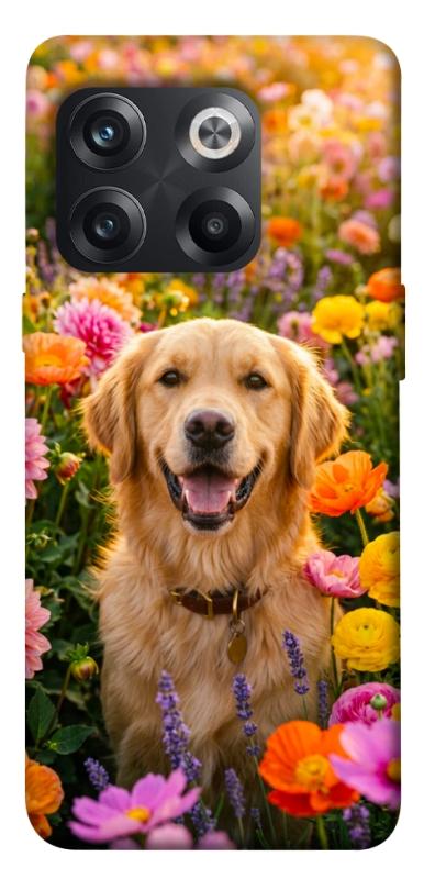 Чехол itsPrint Flowery labrador для OnePlus 10T, песики, купить оптом с доставкой