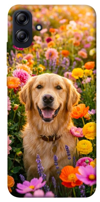 Чохол itsPrint Flowery labrador для Samsung Galaxy A04e, песики, купити оптом з доставкою