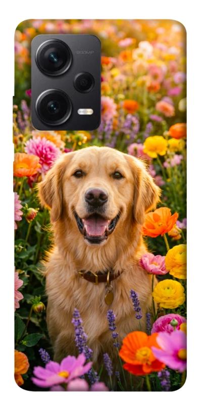 Чохол itsPrint Flowery labrador для Xiaomi Redmi Note 12 Pro+ 5G, песики, купити оптом з доставкою