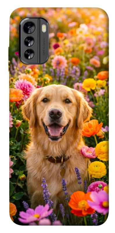 Чохол itsPrint Flowery labrador для Nokia G60, песики, купити оптом з доставкою