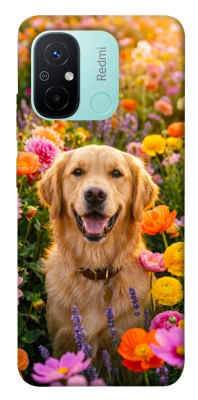Чохол itsPrint Flowery labrador для Xiaomi Redmi 12C, песики, купити оптом з доставкою