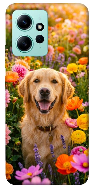 Чохол itsPrint Flowery labrador для Xiaomi Redmi Note 12 4G, песики, купити оптом з доставкою