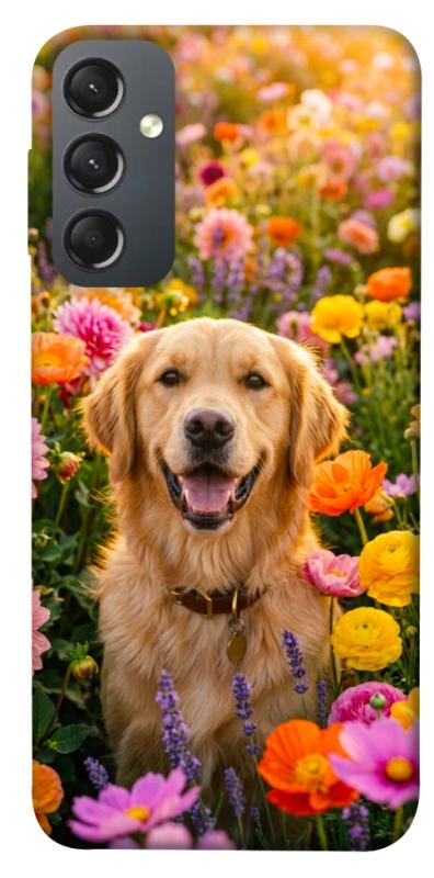 Чехол itsPrint Flowery labrador для Samsung Galaxy A24 4G, песики, купить оптом с доставкой
