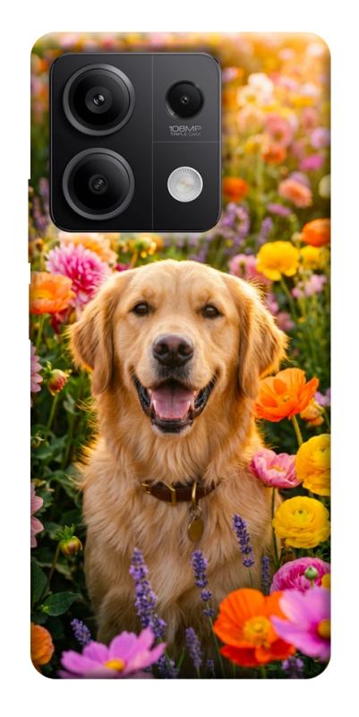 Чехол itsPrint Flowery labrador для Xiaomi Redmi Note 13 5G, песики, купить оптом с доставкой