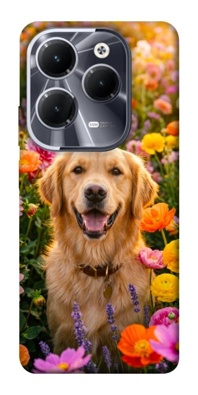 Чехол itsPrint Flowery labrador для Infinix Hot 40, песики, купить оптом с доставкой