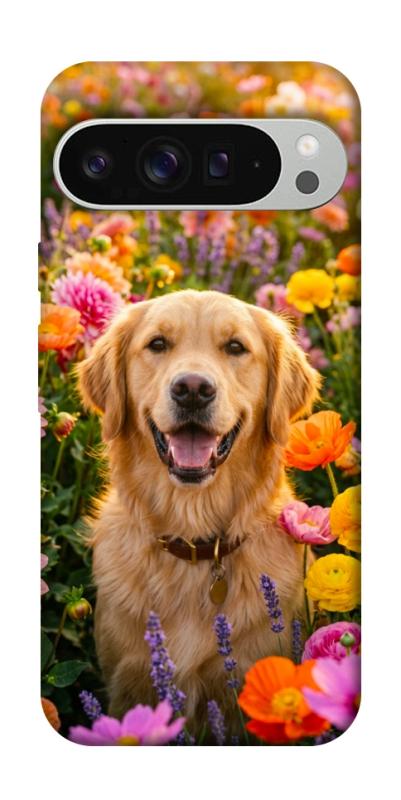 Чохол itsPrint Flowery labrador для Google Pixel 9 Pro XL, песики, купити оптом з доставкою