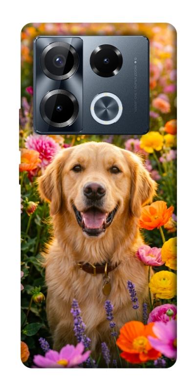 Чехол itsPrint Flowery labrador для Infinix Note 40 Pro 4G, песики, купить оптом с доставкой