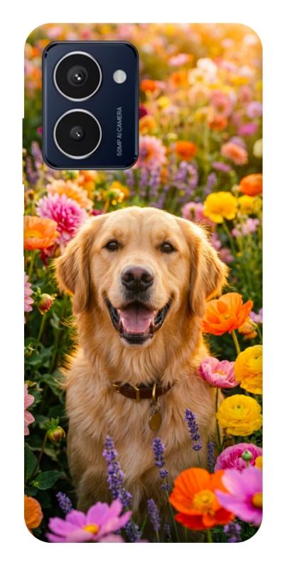Чохол itsPrint Flowery labrador для HMD Pulse Pro, песики, купити оптом з доставкою