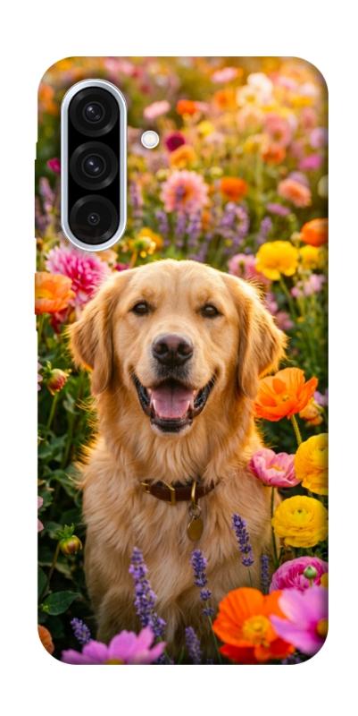 Чехол itsPrint Flowery labrador для Samsung Galaxy A36 5G, песики, купить оптом с доставкой