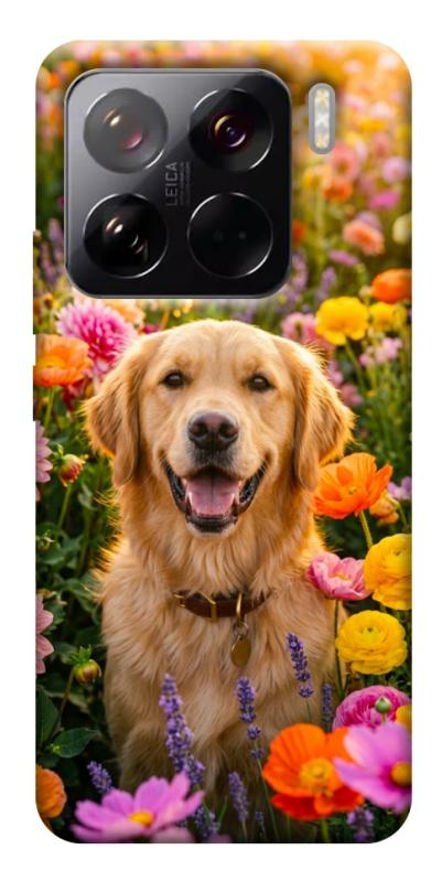 Чехол itsPrint Flowery labrador для Xiaomi 15 Pro, песики, купить оптом с доставкой