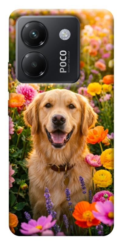 Чехол itsPrint Flowery labrador для Xiaomi Poco M7 Pro 5G, песики, купить оптом с доставкой