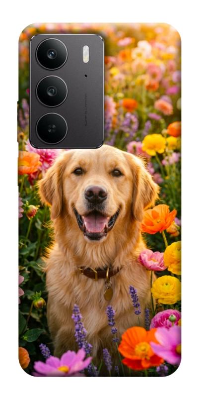 Чохол itsPrint Flowery labrador для Realme C75, песики, купити оптом з доставкою
