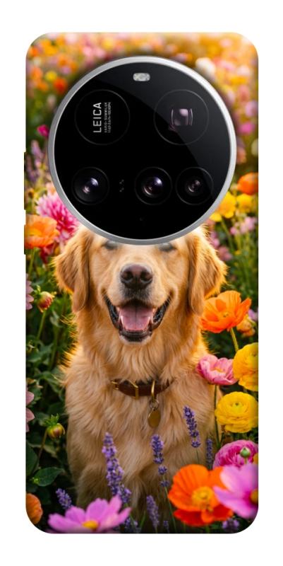 Чохол itsPrint Flowery labrador для Xiaomi 15 Ultra, песики, купити оптом з доставкою