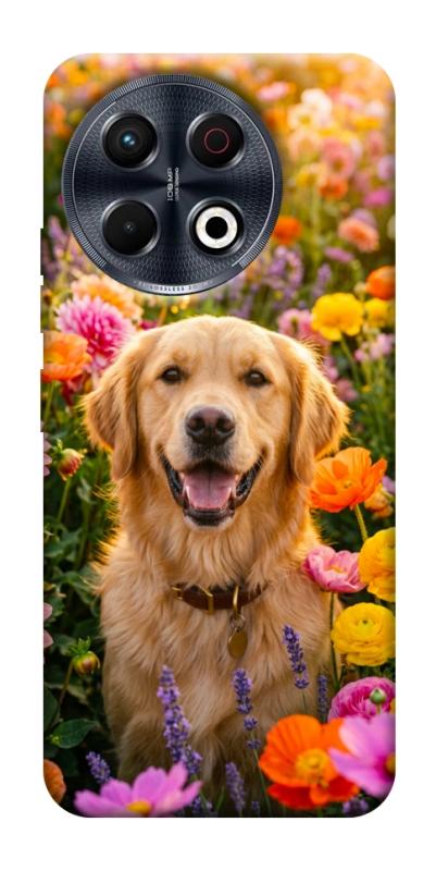 Чехол itsPrint Flowery labrador для TECNO Spark 30 Pro (KL7), песики, купить оптом с доставкой