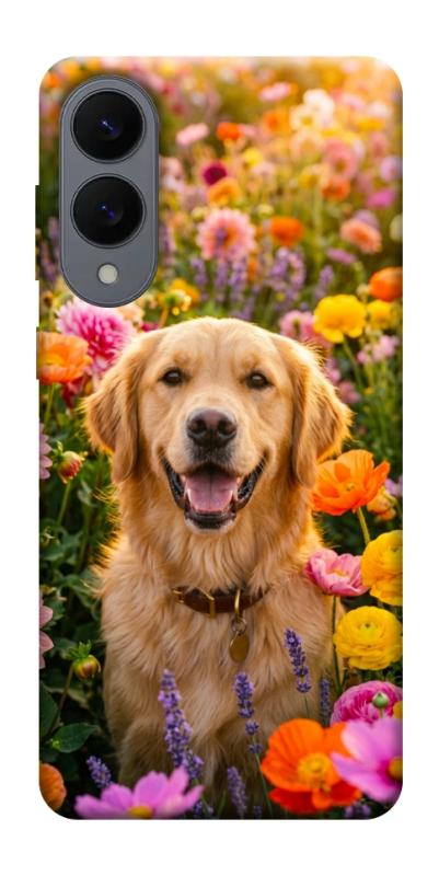 Чехол itsPrint Flowery labrador для Samsung Galaxy S25 Edge, песики, купить оптом с доставкой