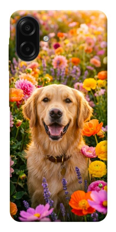 Чехол itsPrint Flowery labrador для Samsung Galaxy A07, песики, купить оптом с доставкой
