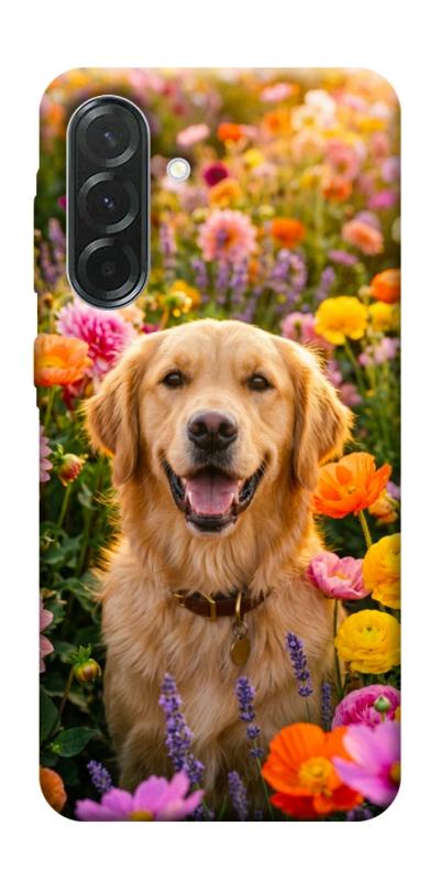 Чехол itsPrint Flowery labrador для Samsung Galaxy A57 5G, песики, купить оптом с доставкой