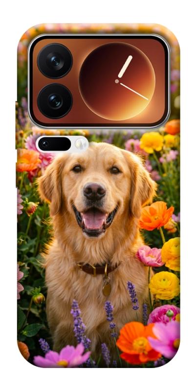 Чехол itsPrint Flowery labrador для Xiaomi 17 Pro Max, песики, купить оптом с доставкой