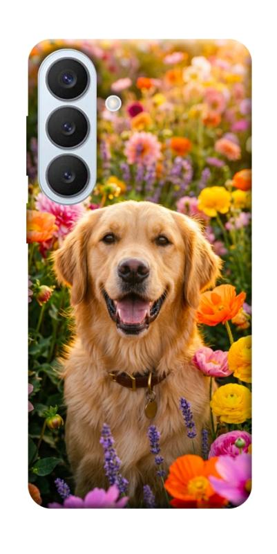 Чехол itsPrint Flowery labrador для Samsung Galaxy S26+, песики, купить оптом с доставкой