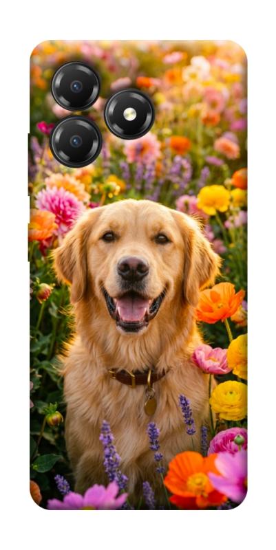 Чехол itsPrint Flowery labrador для ZTE Blade A36, песики, купить оптом с доставкой