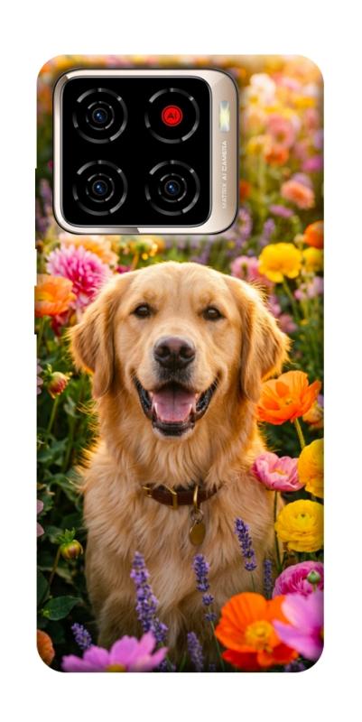 Чохол itsPrint Flowery labrador для ZTE Blade A56, песики, купити оптом з доставкою