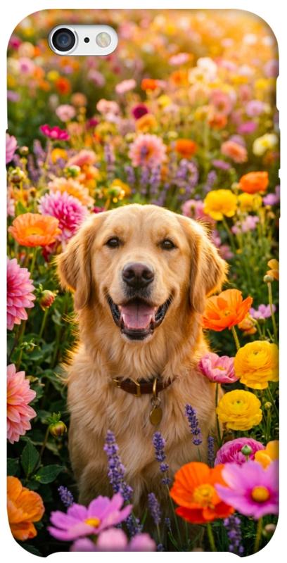 Чохол itsPrint Flowery labrador для Apple iPhone 6/6s (4.7"), песики, купити оптом з доставкою