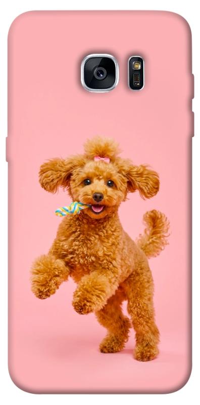 Чохол itsPrint Happy poodle для Samsung G935F Galaxy S7 Edge, песики, купити оптом з доставкою