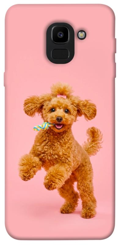 Чохол itsPrint Happy poodle для Samsung J600F Galaxy J6 (2018), песики, купити оптом з доставкою