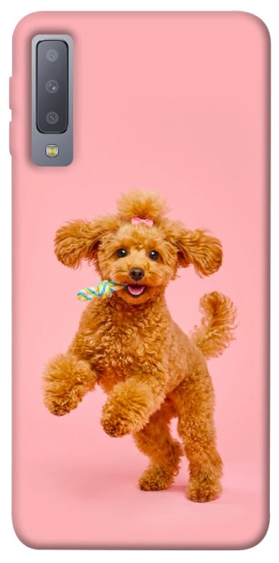 Чохол itsPrint Happy poodle для Samsung A750 Galaxy A7 (2018), песики, купити оптом з доставкою
