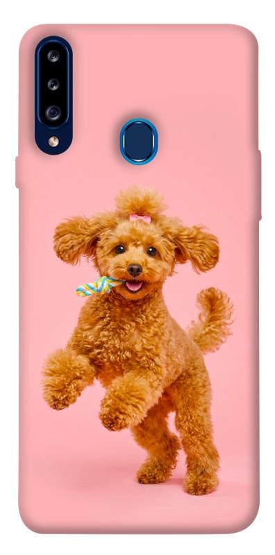 Чохол itsPrint Happy poodle для Samsung Galaxy A20s, песики, купити оптом з доставкою