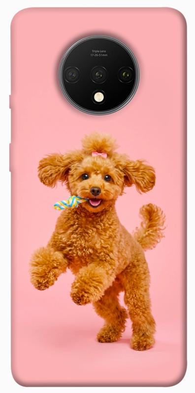 Чохол itsPrint Happy poodle для OnePlus 7T, песики, купити оптом з доставкою